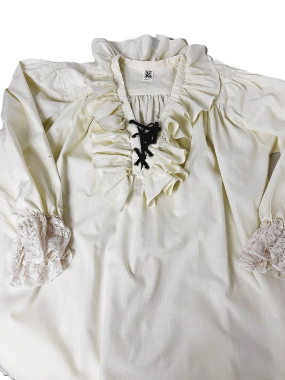 Renaissance Pirate 100% Cotton Authentic Look Shirt VTG 90’s - Picture 9 of 15